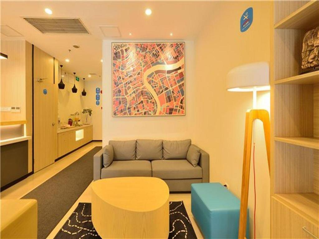 Hanting Hotel Shanghai Babaiban Pudian Road Subway Station Xangai Exterior foto